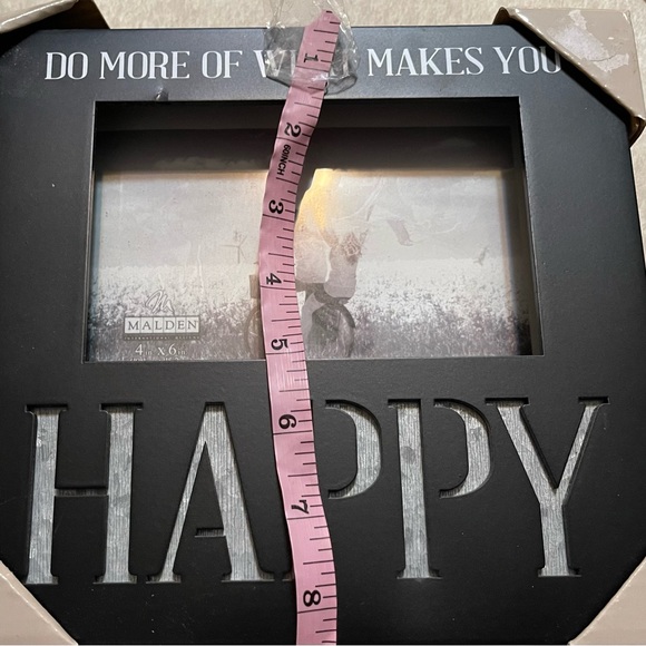 Do More Of What Makes You Happy frame. 4x6 - Picture 2 of 3